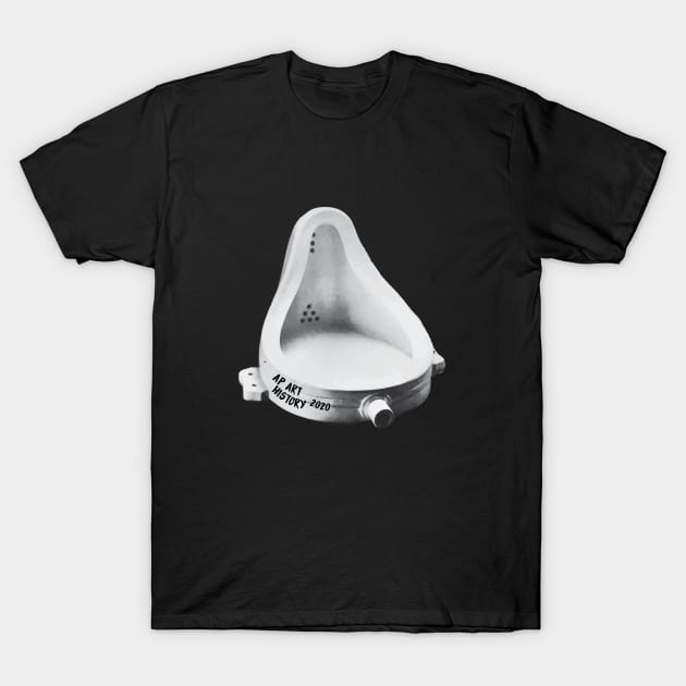 AP Art History Duchamp T-Shirt by amiebantz
